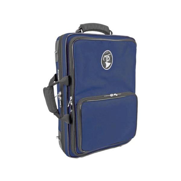 オーボエ、イングリッシュホルンが1本ずつ入るダブルケース。2本入るダブルケースですが上記2種類を1本ずつ収納するもので同機種2本は収納できません。MBケースには3つオーボエとイングリッシュホルン用のダブルケースがありますがサイズ的には真ん中...