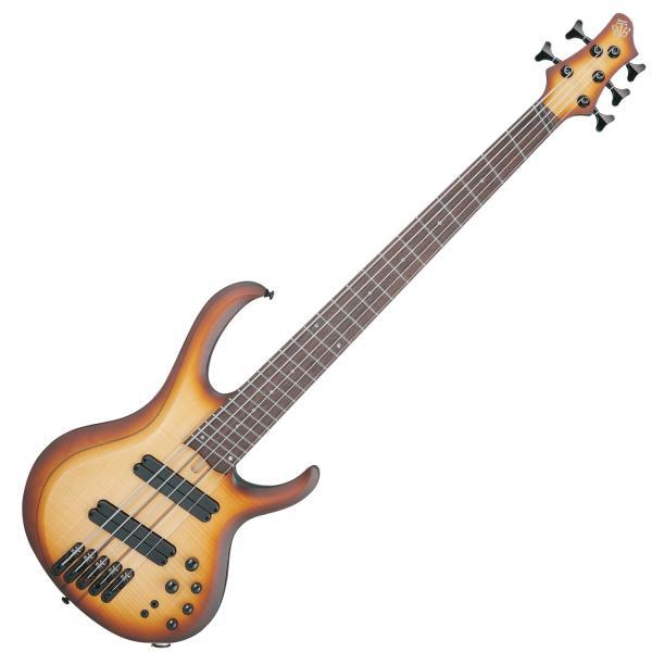 Ibanez(アイバニーズ) BTB705LM NNF 5弦ベース ライト・マルチスケール  SPOT生産モデル  Natural Browned Burst Flat 【 夏特価   】