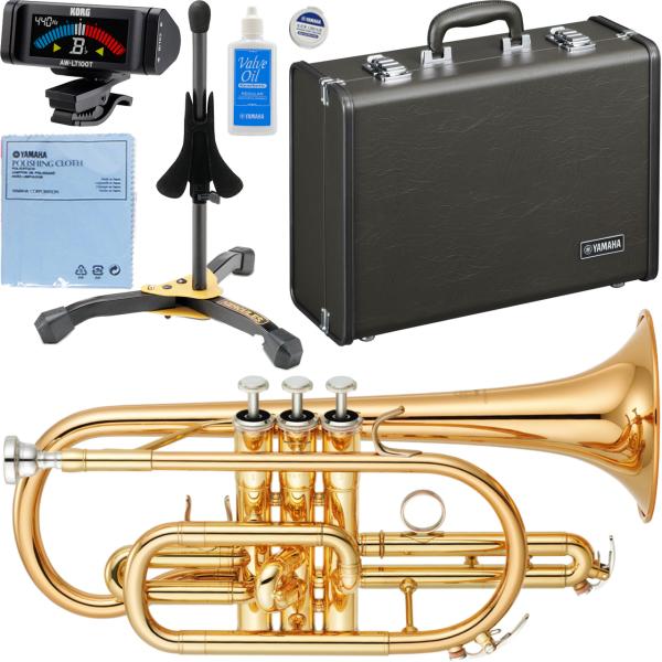 【以下対応不可　北海道 沖縄 離島 代引き】技術スタッフ調整品。コルネットはトランペットよりも柔らかな音色。滑らかでゆったりとした演奏を。スタンダードは耐久性はそのままにベルを軽量化。初心者にも持ちやすい重量バランス。モネル合金製のピストン...