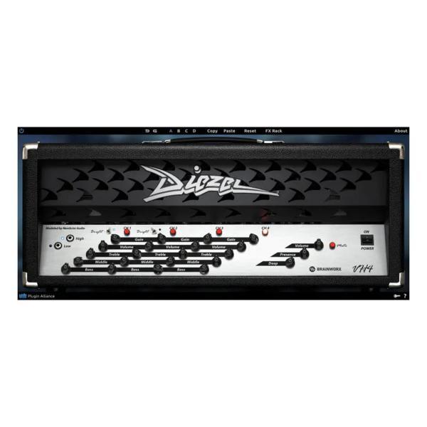 Plugin Alliance(プラグインアライアンス) Diezel VH4 ギターアンプ エフェクト プラグイン