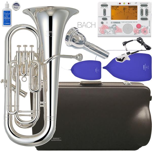 以下は対応不可。北海道 沖縄 離島 代引き ■YAMAHA Euphonium YEP-621S Silver ヤマハ ユーフォニアム■調子：B♭■ベル材質：イエローブラス■ボアサイズ：14.5mm(第1-第3),16.8mm(第4)■ベル...