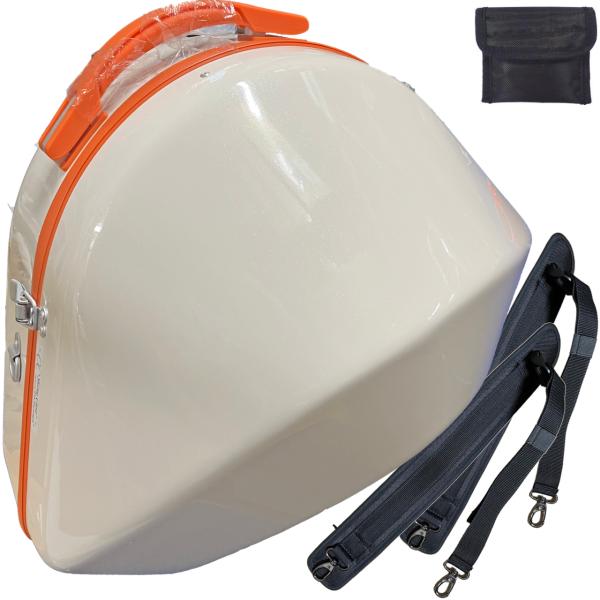 【2024年6月新色】カラーは実際のイメージと異なる場合がございます。表面の加工がツルツルのため深く塗装が剥がれるほどの傷などではなく細かいキズがあります。CCケースは中をあけると楽器の形にくりぬかれてあるシンプルなハードケース。付属のスト...