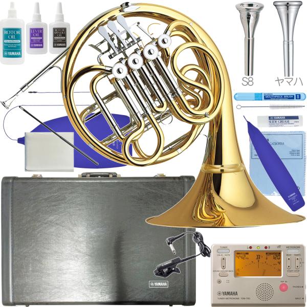 代引き/北海道/沖縄/離島不可 技術者調整品 独立した2つの調性をバルブで切り替え可能。シングルに比較し音程 音色 正確性 パワーなどをレバーひとつで切り替え臨機応変に使い分けが出来るフルダブルフレンチホルン。第4レバーはアジャスタブル方式...