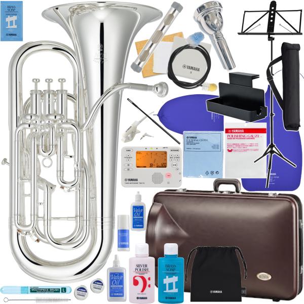 【以下対応不可　北海道 沖縄 離島 代引き】細かい仕様が画像と異なる場合あり。YEP-642Sはパワフルな低音域とフォーカスされた高音域のでる設計。ハンドレストはよりホールド性を追求し自然な指の形で演奏が可。■YAMAHA Euphoniu...