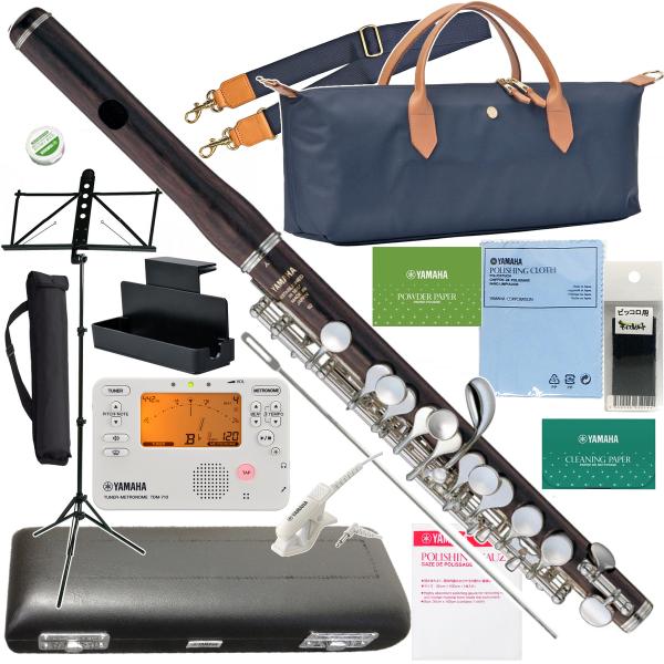 品質のよい楽器は技術次第で良い音が鳴る可能性が広がります。ピッチも楽器に限界がありブラスバンドなどアンサンブルが多い場合ヤマハ以上のブランドがおすすめ。出しにくいと言われるミの音が出しやすくなるEメカ付き。フルートからの持ち替えがスムーズな...