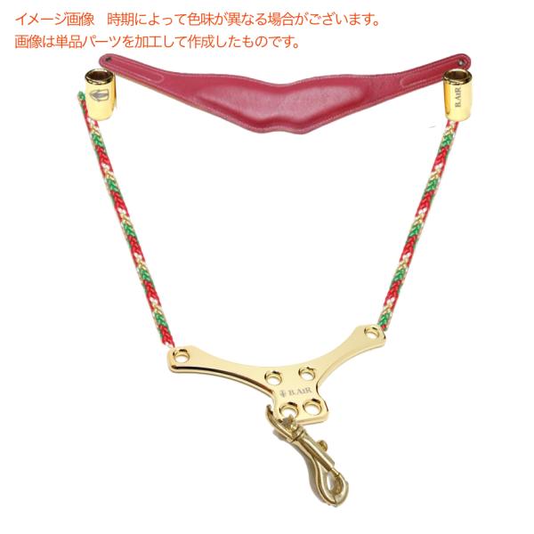 B.AIR バードストラップ カスタマイズ  スリム カンパリ ゴールド チェリー サックス  Lサイズ 3mm ネックストラップ BIRD STRAP  北海道 沖縄 離島不可