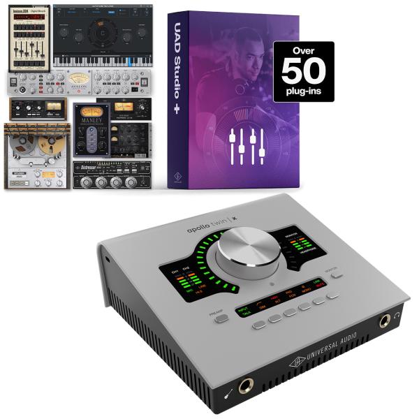 Universal Audio(ユニバーサル オーディオ) Apollo Twin X QUAD | Gen 2 Studio+ Edition
