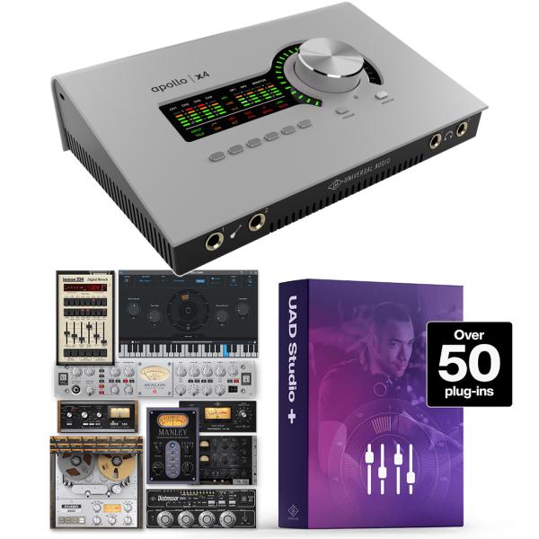 Universal Audio(ユニバーサル オーディオ) Apollo x4 | Gen 2 Studio+ Edition