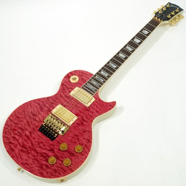 Les Paul Axcess Standard 5A Quilted Maple Top Trans Pink Gloss