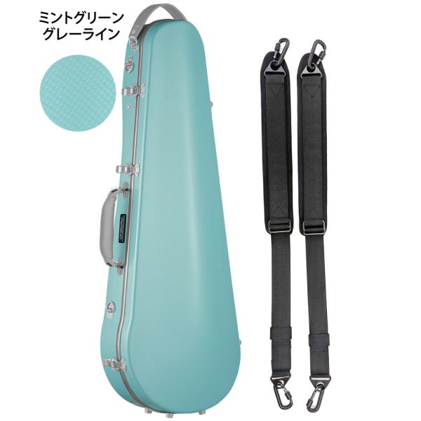 北海道 沖縄 離島不可 代引き 同梱不可■Carbon mac viola cases 4/4　カーボンマック ビオラ用 カーボンファイバー製 ハードケース 4分の4サイズ　カーボン複合繊維を最新型のオートクレーブ(加熱圧力釜)で協力に圧縮...