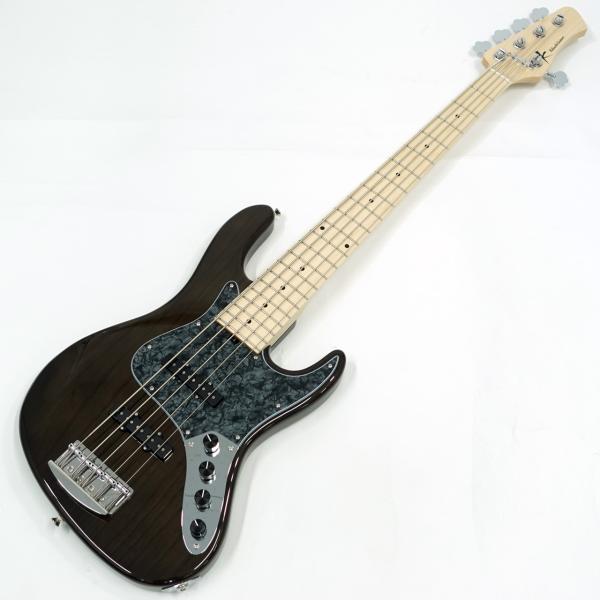 Kikuchi Hermes MV5(BRG) 5弦ベース Kikuchi Guitars Hermes MV5 Trans Black 国産 5弦ベース ハンドメイド