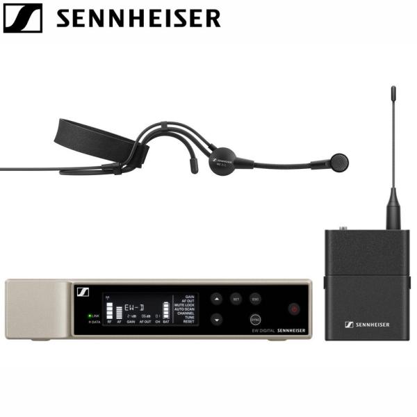 SENNHEISER(ゼンハイザー) EW-D ME3 SET (T12) ◆ ワイヤレスマイクシステム ヘッドセットマイクセット ME 3付属【7月3日時点、在庫あり 】
