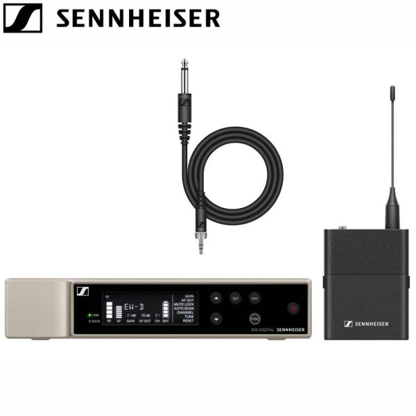 SENNHEISER(ゼンハイザー) EW-D CI1 SET (T12) ◆ ワイヤレスマイクシステム インストゥルメントセット 楽器用ケーブル CI 1-N付属【7月3日時点、在庫あり 】