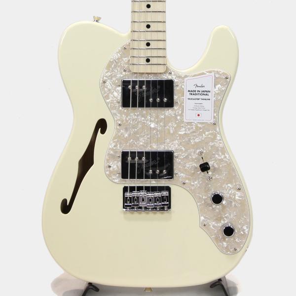 Made in Japan Traditional 70s Telecaster Thinline Olympic White