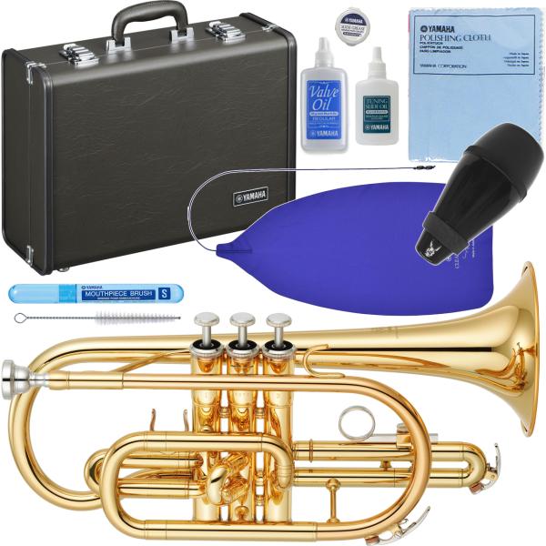 【以下は対応不可　北海道 沖縄 離島 代引き】正規品 未展示 技術スタッフ調整品。コルネットはトランペットよりも柔らかな音色。滑らかでゆったりとした演奏をお楽しみ頂けます。スタンダードは耐久性はそのままにベルを軽量化。初心者にも持ちやすい重...