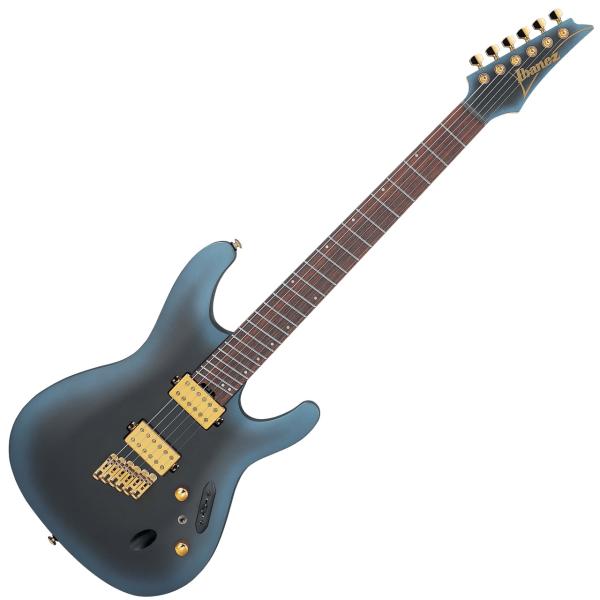 Ibanez(アイバニーズ) SML721 MAM  エレキギター Sシリーズ  マルチ・ライトアングルド・スケール SPOT生産  Midnight Arctic Ocean Matte