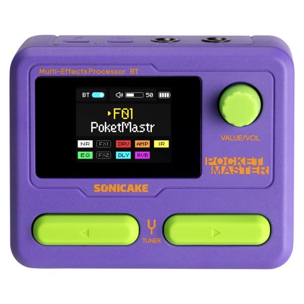 Sonicake(ソニケーキ) Pocket Master パープル エフェクター ポケット