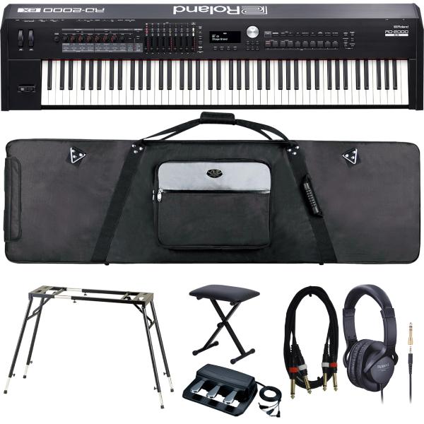 Roland(ローランド) RD-2000 EX ライブセット ピアノ演奏セット ステージピアノ 電子ピアノ STAGE PIANO 88鍵盤