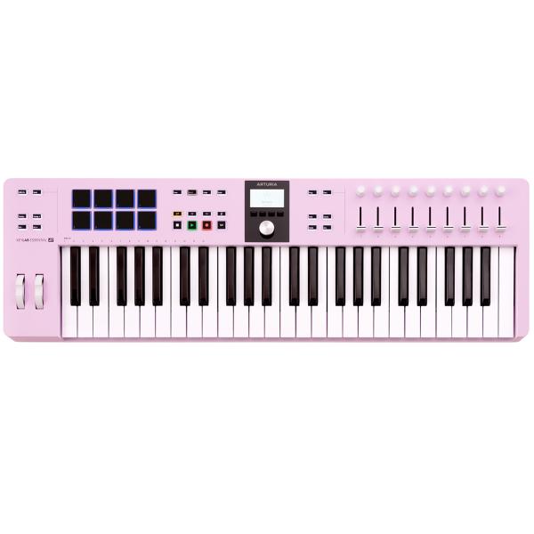 Arturia(アートリア) KeyLab Essential 49 MK3 RQ ローズクオーツ 49鍵盤 MIDIキーボード 限定カラー