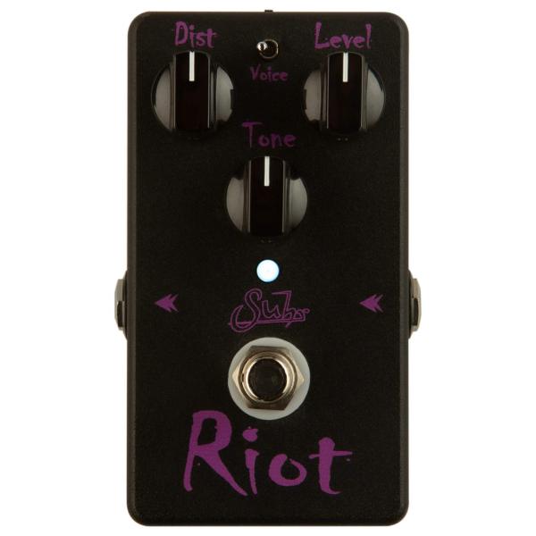 Suhr(サー) Riot (Black Edition) エフェクター ディストーション ブラック 黒 限定