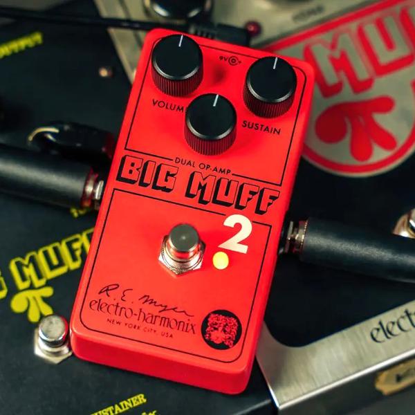 Electro Harmonix(エレクトロハーモニクス) Big Muff Pi 2 エフェクター ビッグマフ ファズ ディストーション 歪み