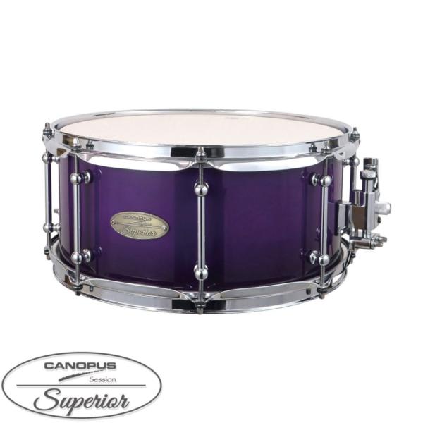 Canopus(カノウプス) SM-1465 SP-PF Purple Fade LQ Session Superior Snare Drum