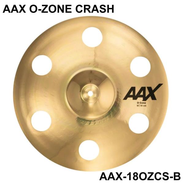 SABIAN(セイビアン) AAX O-ZONE CRASH AAX-18OZCS-B