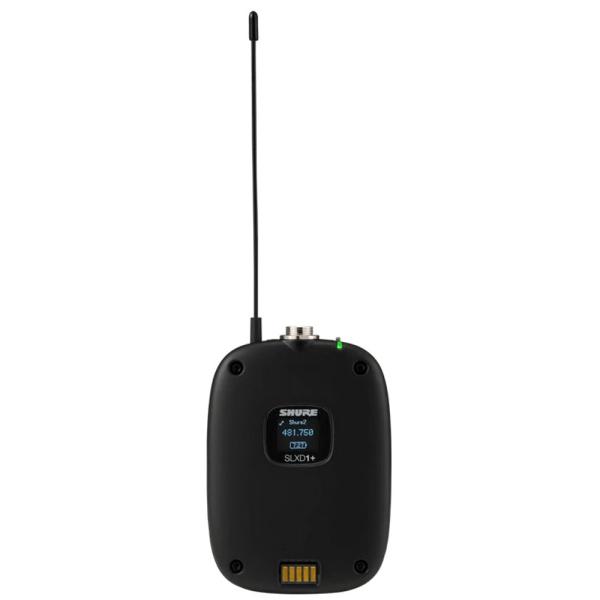 SHURE(シュア) SLXD1+ 【 SLXD1+=-JB 】◆ SLX-D+シリーズ用 ボディーパック型送信機 TQGコネクター