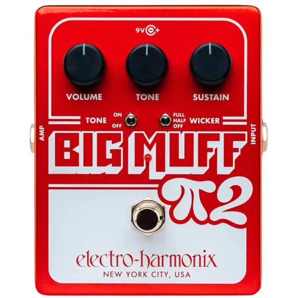 Electro Harmonix(エレクトロハーモニクス) BIG MUFF PI 2 WITH TONE WICKER エフェクター ビッグマフ ファズ ディストーション 歪み【 夏特価   】