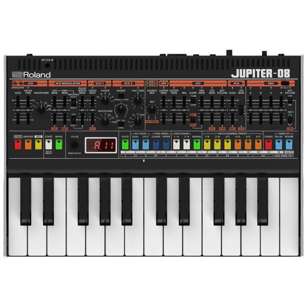 Roland(ローランド) JUPITER-08・Boutique シンセサイザー サウンドモジュール【新製品 2026年11月7日 発売予定 初回入荷分ご予約受付中 】