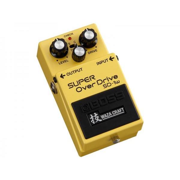 【極美品】 BOSS ( ボス ) SD-1W 技シリーズ BOSS（ボス） SD-1W エフェクター SUPER OverDrive 技 Waza Craft