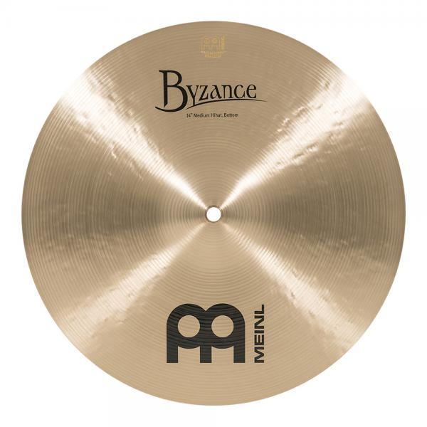Meinl(マイネル) Byzance Traditional シリーズ ハイハットシンバル 14" Medium Hihat ペア B14MH 【クリーナー クロス 付 】