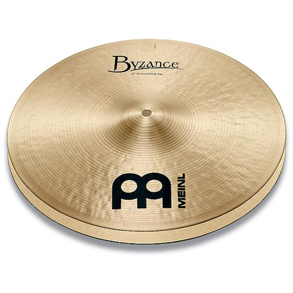 Meinl(マイネル) B13MH(PAIR)  Byzance Traditional ミディアムハイハット【クリーナー クロス 付 】