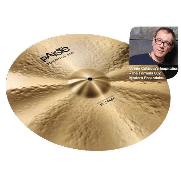 Paiste(pCXe) FORMULA 602 MODREN ESSENTIALS CRASH 18"  NbVyN[i[ NX t  1117_[J[݌ɂ  z
