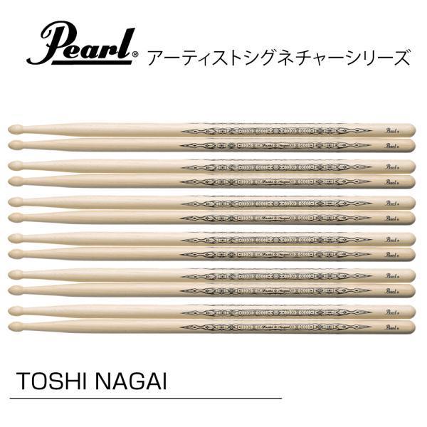 Pearl(p[) 164H TOSHI NAGAIf [1BOX/6yA]  DRUM STICKS