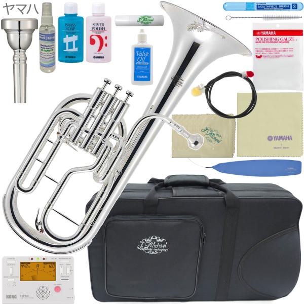 サクソルン型,ユーフォニアムなどと同じ形の楽器アルトホルン。テナーホーンとも呼ばれます。柔らかく艶のある音色。あまり管弦楽では使用されませんが主にフランス式編成の吹奏楽やブラスバンド、ブラスアンサンブルで使用される金管バンドでは欠かせない存...