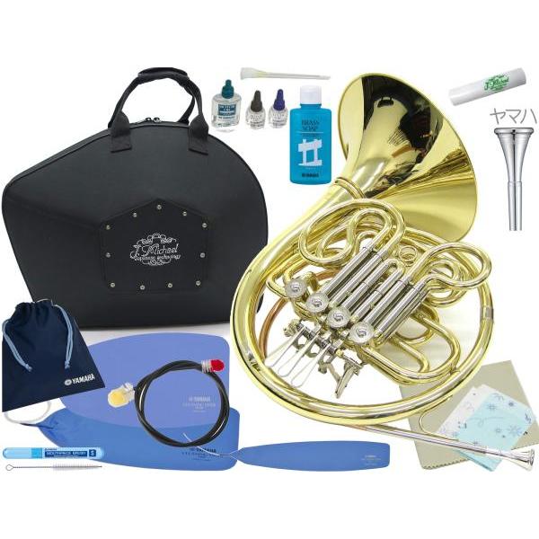 本体は基本的にメーカー直送品となります。北海道不可 沖縄不可 離島不可 代引き不可 同梱不可。元東京佼成ウインドオーケストラのホルン奏者 木村淳氏監修 最新モデル。フルダブル式は一般的なダブルホルンで独立した2つの調性をバルブで切り替え可。...