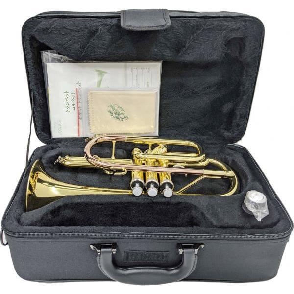 『美品』J.Michael CT-420 コルネット　ジェイマイケル 楽天市場】J.Michael Jマイケル コルネット ラッカー仕上げ CT