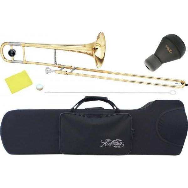 Kaerntner Ktb-45 トロンボーン本体 ゴールド ケース付き Kaerntner Ktb-45 トロンボーン本体 ゴールド ケース付き