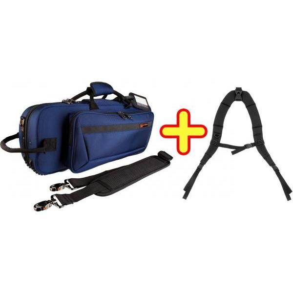 PROTEC PB-301CT BX lCr[ u[ gybg Z~n[h P[X bN BP-STRAP VO trumpet case PB301CTBX blue Zbg@kC  s