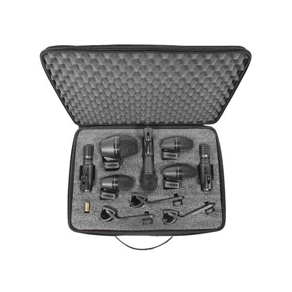 配信機器・PA機器・レコーディング機器 SHURE PGADrumkit7 SHURE（シュア） PGADRUMKIT7-J ◇ ドラム用マイクロホンキット