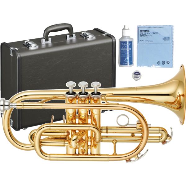 【以下対応不可 　北海道 沖縄 離島 代引き】正規品 未展示 技術スタッフ調整品。コルネットはトランペットよりも柔らかな音色。滑らかでゆったりとした演奏をお楽しみ頂けます。スタンダードは耐久性はそのままにベルを軽量化。初心者にも持ちやすい重...