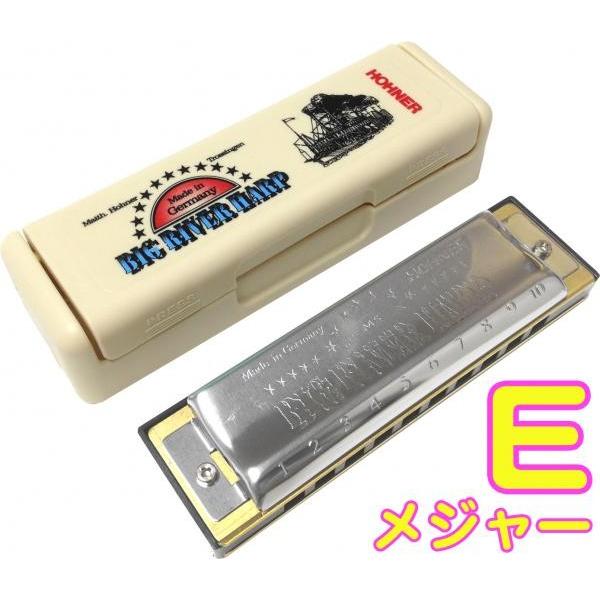 HOHNER(z[i[) Big River Harp E MS 590/20 10 rbOo[n[v u[Xn[v^ 10Holes blues harmonica@kC  s