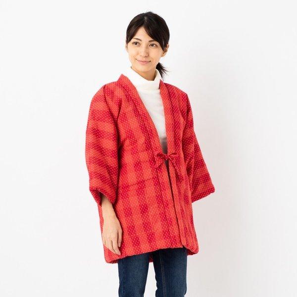 送料無料>綿入れはんてん 女性用 ドビー織 格子あられ柄 半纏 袢纏 半天 レディース ちゃんちゃんこ ギフト プレゼント 日本製 久留米産 :18008:綿の郷 - 通販 - Yahoo!ショッピング 送料無料>綿入れはんてん 女性用 ドビー織 格子あられ柄 半纏 袢纏 半天 レディース ちゃんちゃんこ ギフト プレゼント 日本製 久留米産 :18008:綿の郷 - 通販 - Yahoo!ショッピング