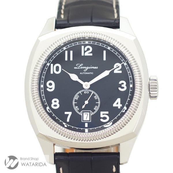 LONGINES ロンジン 腕時計 ヘリテージ 1935 L2.794.4.53.0 SS 黒文字盤