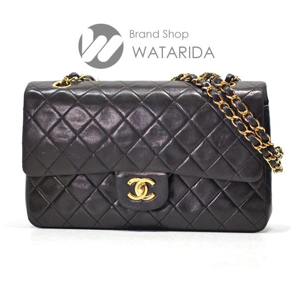 シャネル CHANEL マトラッセ ダブルフラップ ダブルチェーン ラムレザー CHANEL マトラッセ ダブルフラップダブルチェーン 23 ショルダー