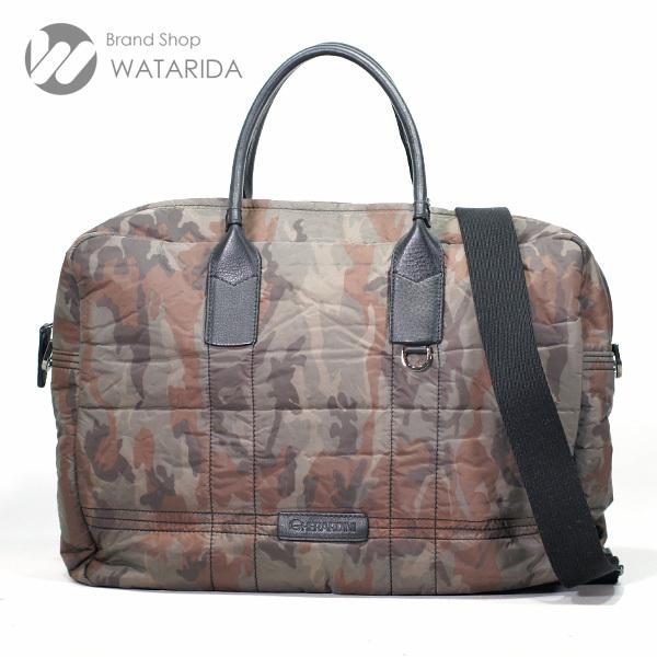 ✅未使用級✅　ゲラルディーニ　ハンドバッグ　ショルダーバッグ　2way ナイロン GHERARDINI ゲラルディーニ 2WAY バッグ ナイロン カモフラージュ