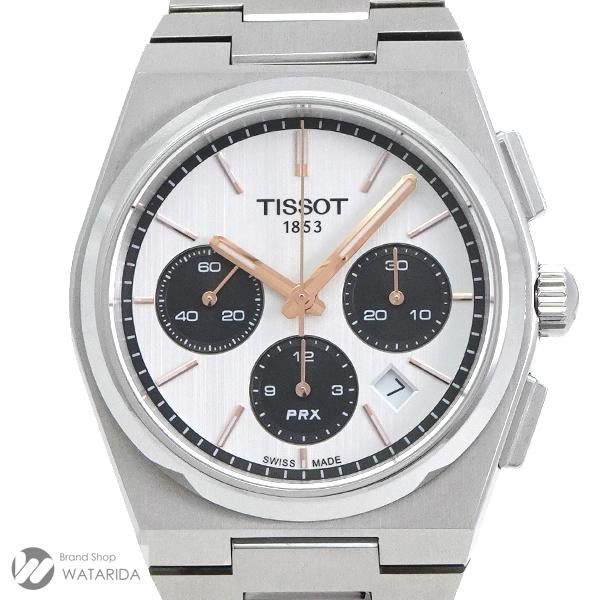 TISSOT ティソ PRX クロノ 人気のパンダダイヤル！ 中古美品！ TISSOT ティソ PRX クロノ 人気のパンダダイヤル！ 中古美品