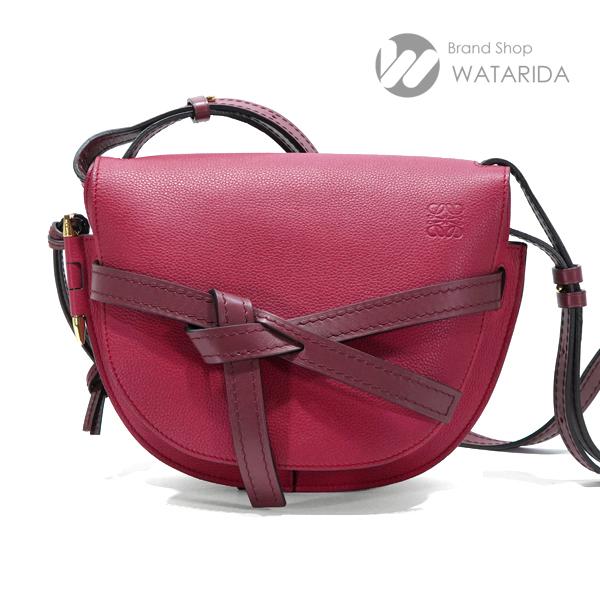 LOEWE ロエベ ゲートバッグ 保存袋付き ラズベリー LOEWE ロエベ ゲートバッグ 保存袋付き ラズベリー