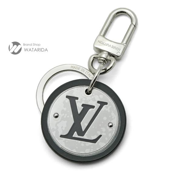 Louis Vuitton ブラウン　レザー キーホルダー LOUIS VUITTON ルイヴィトン キーホルダーチャーム モノグラムフラワー